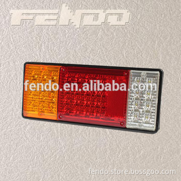 12/24V LED Truck Jumbo Combination Tail Lamps With Reflector